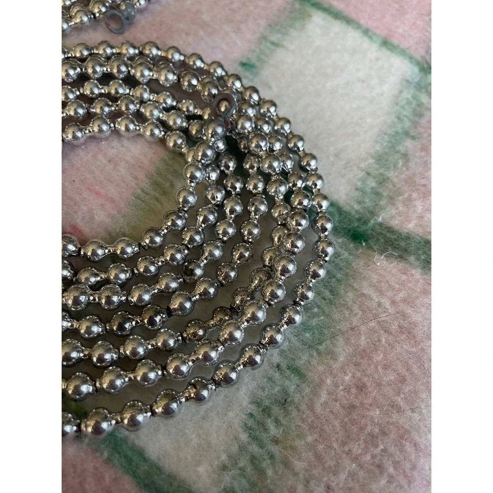 VINTAGE Kurt Adler Double Bead CHRISTMAS TREE GARLAND 192